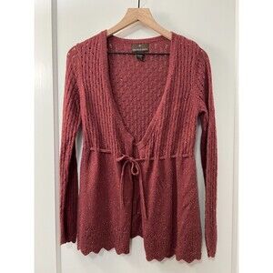 Fenn Wright Manson Pink Speckled Cardigan Sweater - Women's S *READ*